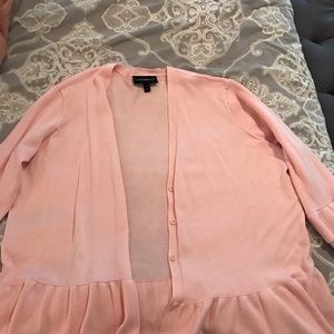 Lane Bryant Pink Cardigan 18/20